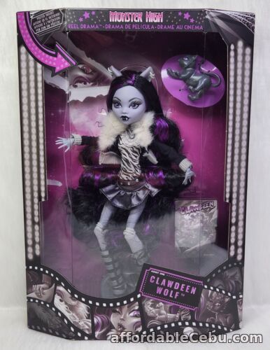1st picture of Mattel Monster High Reel Drama Black & White Clawdeen Doll 2022 # HKN28 Item # 5 For Sale in Cebu, Philippines