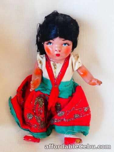 1st picture of Vintage Composition Doll in Original Clothes For Sale in Cebu, Philippines