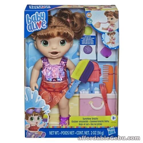 1st picture of Baby Alive Brown Hair Sunshine Snacks Doll For Sale in Cebu, Philippines