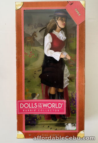 1st picture of Mattel Barbie Collector Dolls of the World Chile w/ Passport 1991 Original Box For Sale in Cebu, Philippines