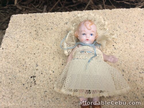 1st picture of Cute Antique German full bisque MIB'S Marked L.A.& S 1921 Germany 3 1/2inch. HT For Sale in Cebu, Philippines