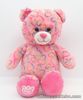 Build-A-Bear Pink with Love Heart Prints, Soft Plush Toy, GREAT CONDITION
