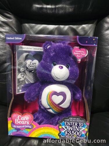 1st picture of RARE Limited edition RAINBOW HEART Care Bear 35th Anniversary Promotional Bear For Sale in Cebu, Philippines