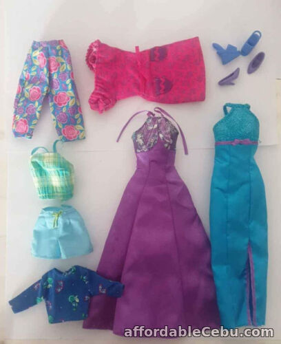 1st picture of Genuine Barbie 6 Fashion Gift Pack With Outfits and Shoes 2000 For Sale in Cebu, Philippines