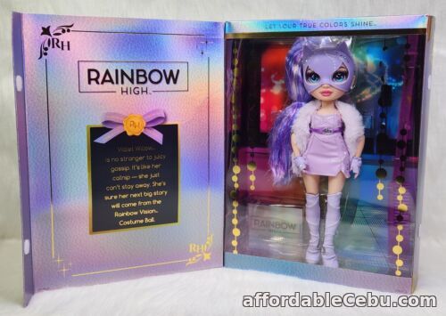 1st picture of MGAE Rainbow High Costume Ball Doll -Violet Willow Purple Kitty Cat 2022 Item #1 For Sale in Cebu, Philippines