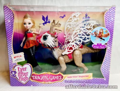 1st picture of Mattel Ever After High Doll Apple White Dragonrider & Braebyrn 2015 # DKM76 # 3 For Sale in Cebu, Philippines