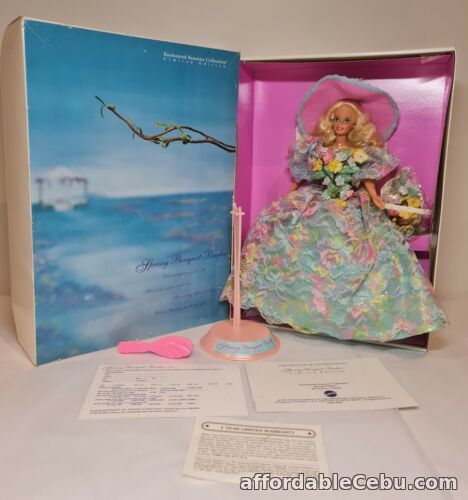 1st picture of Mattel Enchanted Seasons Collection Spring Bouquet Barbie Doll 1994 # 12989 For Sale in Cebu, Philippines