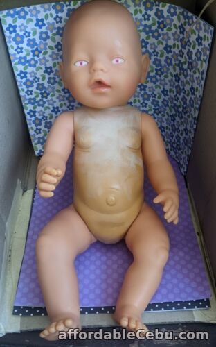 1st picture of Zapf Creation Newborn ~ Baby Born ~ Pink Eyes Doll Drink / Wet Doll 2006 For Sale in Cebu, Philippines