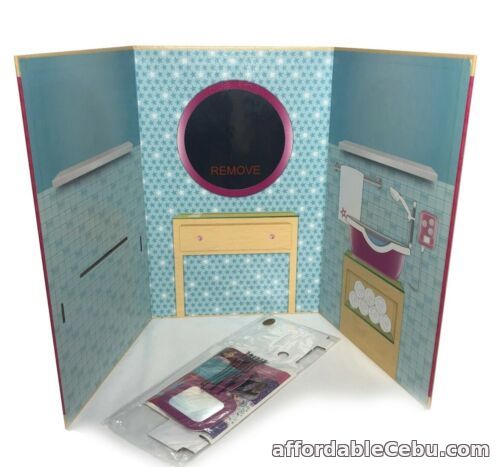 1st picture of AMERICAN GIRL DOLL SALON STYLING SCENE BACKDROP.NIB. For Sale in Cebu, Philippines
