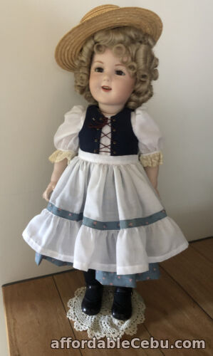 1st picture of Shirley Temple doll Hand Made Collectable Porcelain 54cm For Sale in Cebu, Philippines