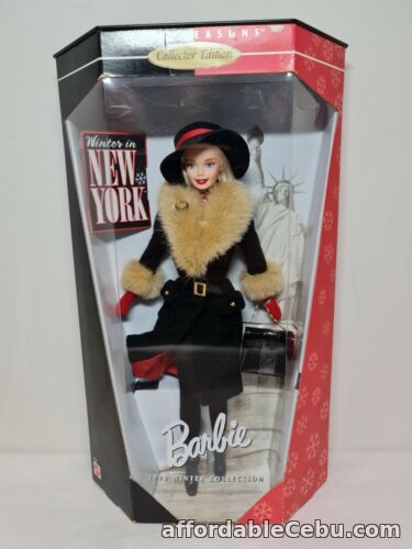 1st picture of Mattel City Seasons Collectors Edition Winter in New York Barbie 1997 # 19429 For Sale in Cebu, Philippines