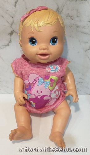 1st picture of BABY ALIVE DOLL Hasbro, drink and wet doll, 2011, 13" dressed For Sale in Cebu, Philippines