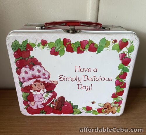 1st picture of 2003 Strawberry Shortcake tin lunch box For Sale in Cebu, Philippines