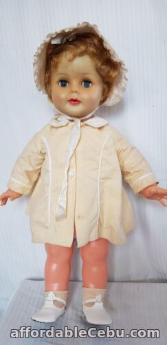 1st picture of 1964 Vintage Doll Beijoca. Blows kisses. 61cms.Made in Brazil by Estrela Dolls. For Sale in Cebu, Philippines