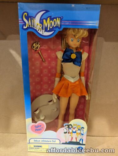 1st picture of Irwin Toys Sailor Venus 11.5" Deluxe Adventure Doll SEALED COMPLETE MOON 2001 For Sale in Cebu, Philippines