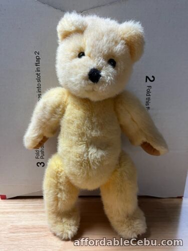 1st picture of Vintage Alresford Crafts England Town Mill Teddy Bear 44cm For Sale in Cebu, Philippines