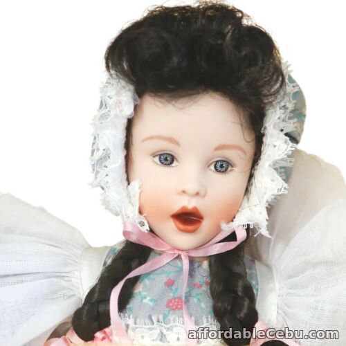 1st picture of Porcelain doll Mary Mary  by Helen kish hand painted fine bisque franklin heirlo For Sale in Cebu, Philippines
