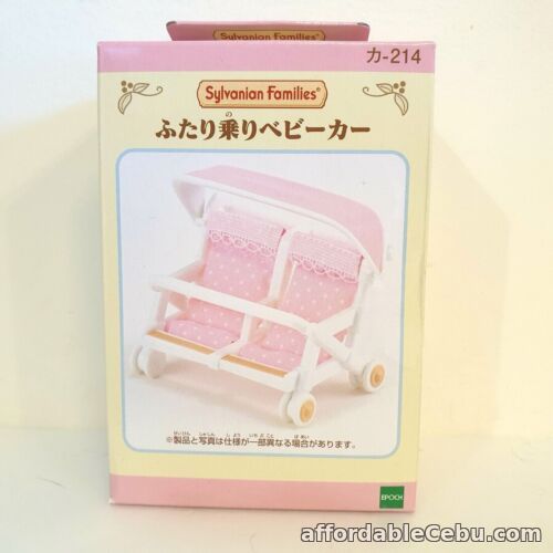 1st picture of Sylvanian Families Double Stroller Pram Pushchair Toy Ka-214 For Sale in Cebu, Philippines