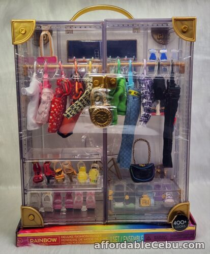 1st picture of Rainbow High Deluxe Fashion Closet Portable Clear Acrylic Playset 2021 Item # 3 For Sale in Cebu, Philippines
