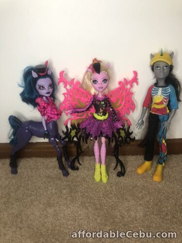 1st picture of Monster High Bonita Femur, Avea Trotter & Neighthan rot Freaky Fusion dolls For Sale in Cebu, Philippines