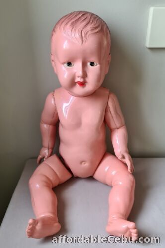 1st picture of Large Made In Japan Celluloid Boy Doll 22 Inches High For Sale in Cebu, Philippines