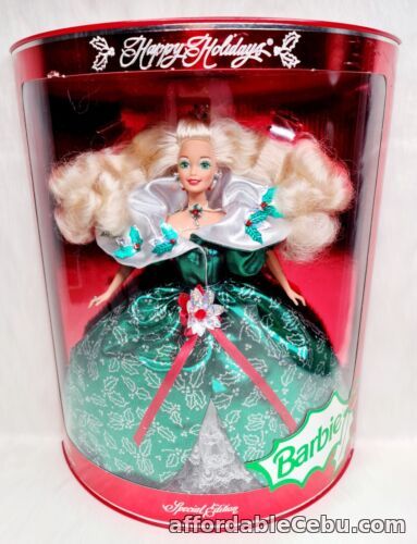 1st picture of Mattel Special Edition Happy Holidays Barbie Doll 1995 # 14123 Item # 2 For Sale in Cebu, Philippines