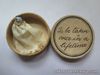 TO BE TAKEN ONCE in a LIFETIME NOVELTY or CURIO ITEM DOLL in a PILL BOX c1880s