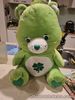 2004 Large Green Good Luck Care Bear Soft Toy Plush