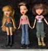 Bratz  Dolls MGA 2001 Vintage Bratz Bundle Vintage Doll Figures (3) #4