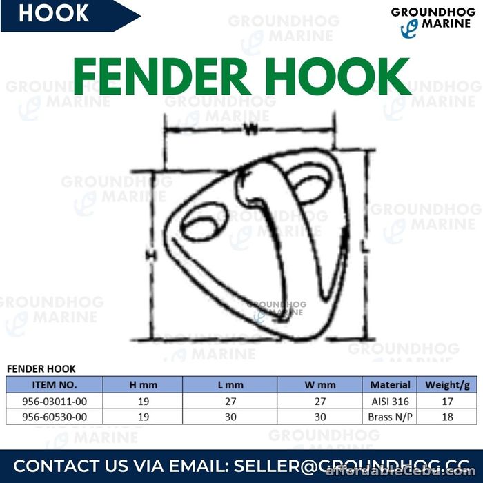 1st picture of Boat FENDER HOOK For Sale in Cebu, Philippines