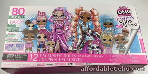 1st picture of L.O.L. LOL Surprise O.M.G. Fashion Show Mega Runway + 12 Dolls - Limited Edition For Sale in Cebu, Philippines