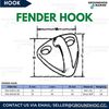 Boat FENDER HOOK