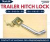 Boat TRAILER HITCH LOCK