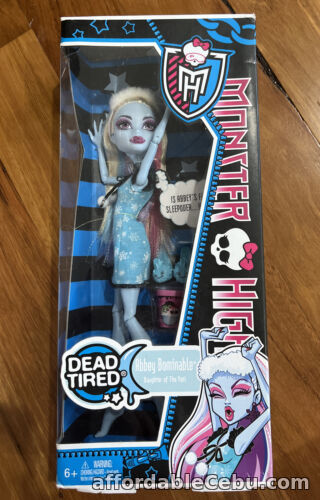 1st picture of Monster High Dead Tired Doll (Abbey Bominable) 2012 New In Box For Sale in Cebu, Philippines