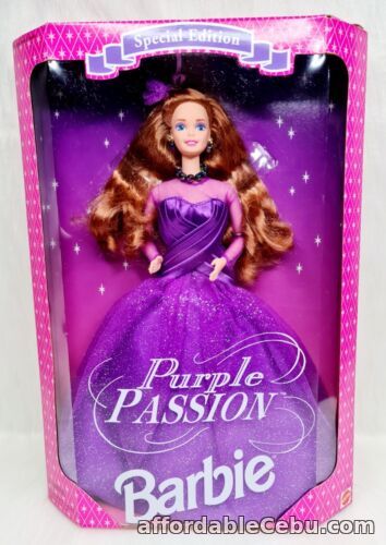 1st picture of Mattel Special Edition Purple Passion Barbie in Purple Sparking Gown 1995 #13555 For Sale in Cebu, Philippines