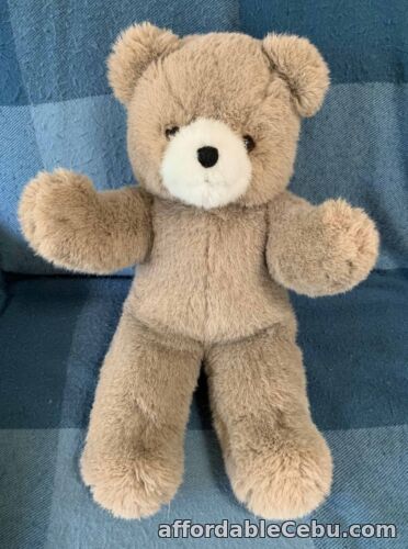 1st picture of Vintage Jakas Toys Bear Brown White Teddy Bear 1970s Collectable 48cm VGC For Sale in Cebu, Philippines