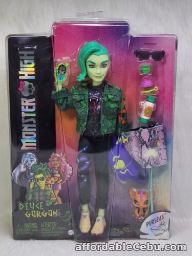 1st picture of Mattel Monster High Gen3 Deuce Gorgon Doll w/ Pet & Accessories 2022 # HHK56 # 5 For Sale in Cebu, Philippines