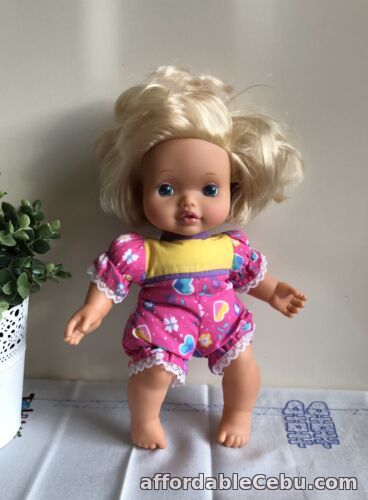 1st picture of Vintage Kenner Baby Go Bye Bye doll Plush Kenner 1995 Soft Body Toy Blond Hair For Sale in Cebu, Philippines
