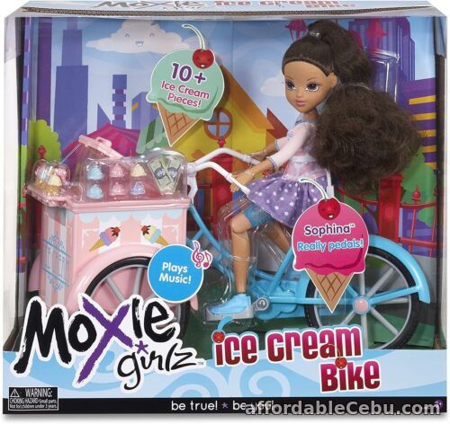 1st picture of MOXIE GIRLZ ICE CREAM BIKE Doll Set w/ SOPHINA DOLL & Accessories Pretend Play For Sale in Cebu, Philippines
