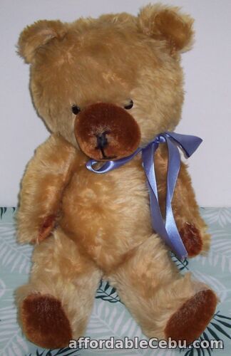 1st picture of Early Mohair Schuco Teddy Bear Germany  21 inches Tall c1950/60's Richard Diem For Sale in Cebu, Philippines