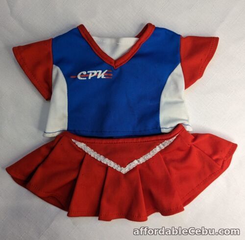 1st picture of Vintage Cabbage Patch Kids Doll Clothes Sports Red Blue Cheerleader Top Skirt For Sale in Cebu, Philippines