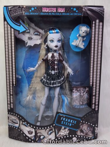 1st picture of Monster High Reel Drama Black & White Frankie Stein Doll 2022 # HKN29 Item # 18 For Sale in Cebu, Philippines
