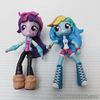 My Little Pony Equestria Girls Dolls Posable 12cm Twilight Sparkle  Rainbow Dash