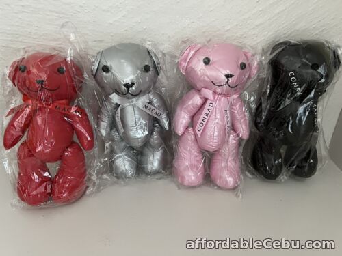 1st picture of FULL 2017 SET 4 x Conrad Hotel Macao / Macau Collectible Teddy Bears For Sale in Cebu, Philippines