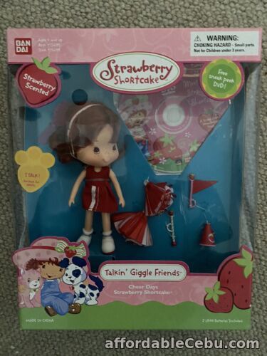 1st picture of Strawberry Shortcake Berry Best Friends Talkin’ Giggle Friends. BANDAI. NEW For Sale in Cebu, Philippines