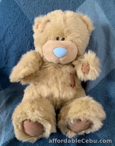 1st picture of Brown Tatty Teddy Blue Nose Friend Jointed Bear Carte Blanche 38cm Pre-Owned For Sale in Cebu, Philippines