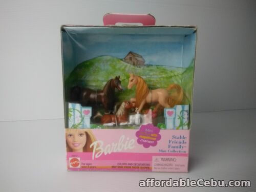 1st picture of STABLE FRIENDS FAMILY Barbie mini horses with magnificent manes 2000 Mattel For Sale in Cebu, Philippines