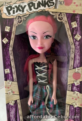 1st picture of Pixy Punks Zombies Doll With Pink Hair 49cm high For Sale in Cebu, Philippines