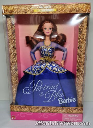 1st picture of Mattel Vintage Walmart Special Edition Barbie Portrait in Blue 1997 # 19355 For Sale in Cebu, Philippines