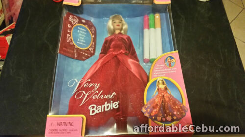 1st picture of very velvet  barbie doll in box For Sale in Cebu, Philippines